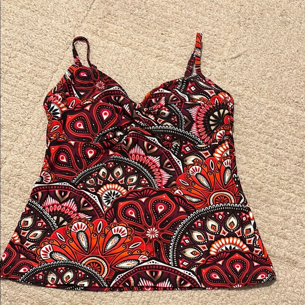 Women's Multicolor Patterned Top